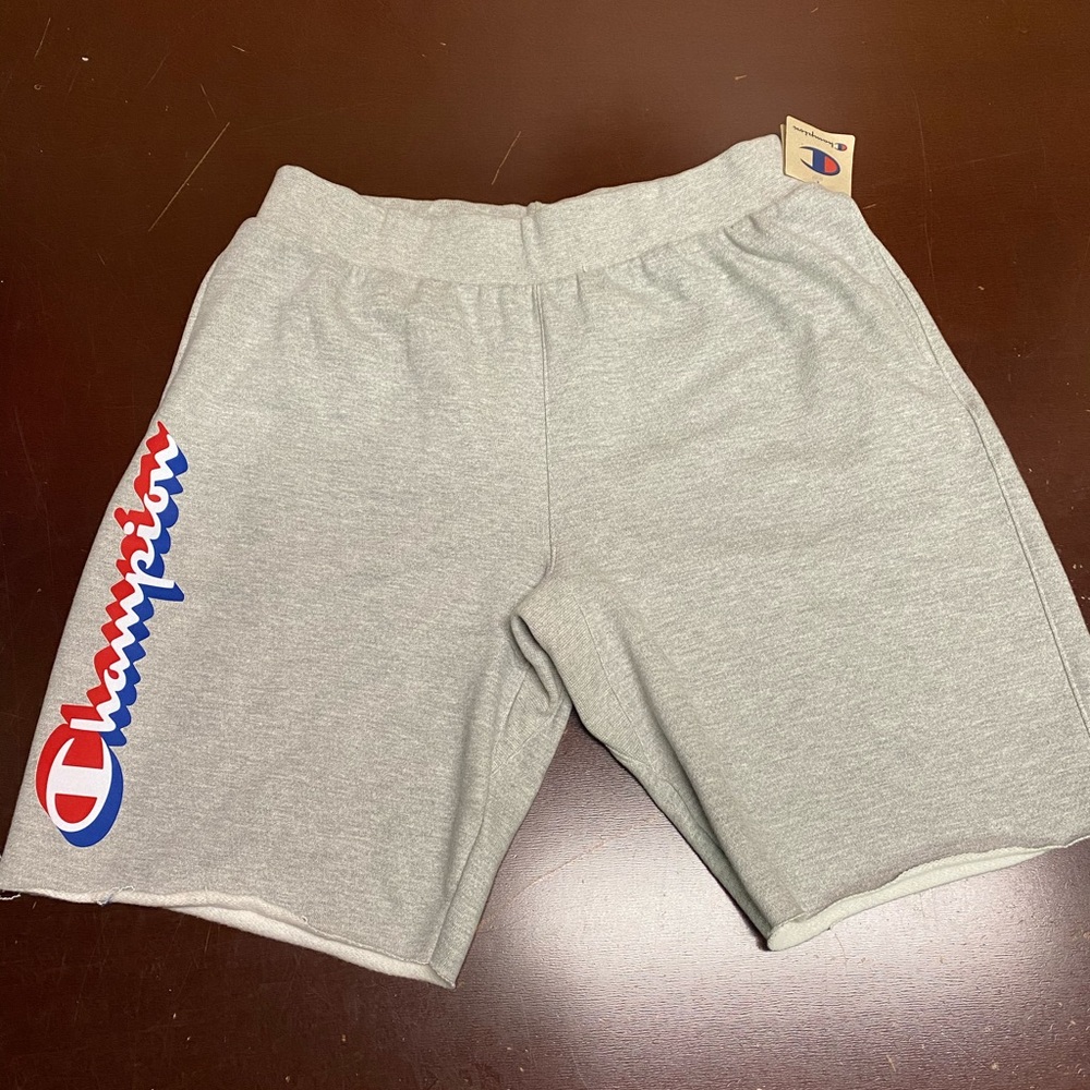 Champion Abstract Shadow Chmp GRAY Shorts Sz 2XL - Picture 1 of 3